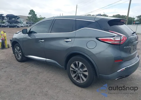 2017 Nissan Murano S из США, поврежденный, VIN 5N1AZ2MH7HN117543